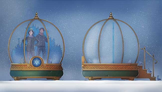 efteling snow globes efteling snow globes