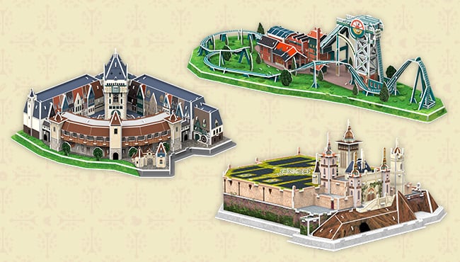 Efteling 3D puzzels